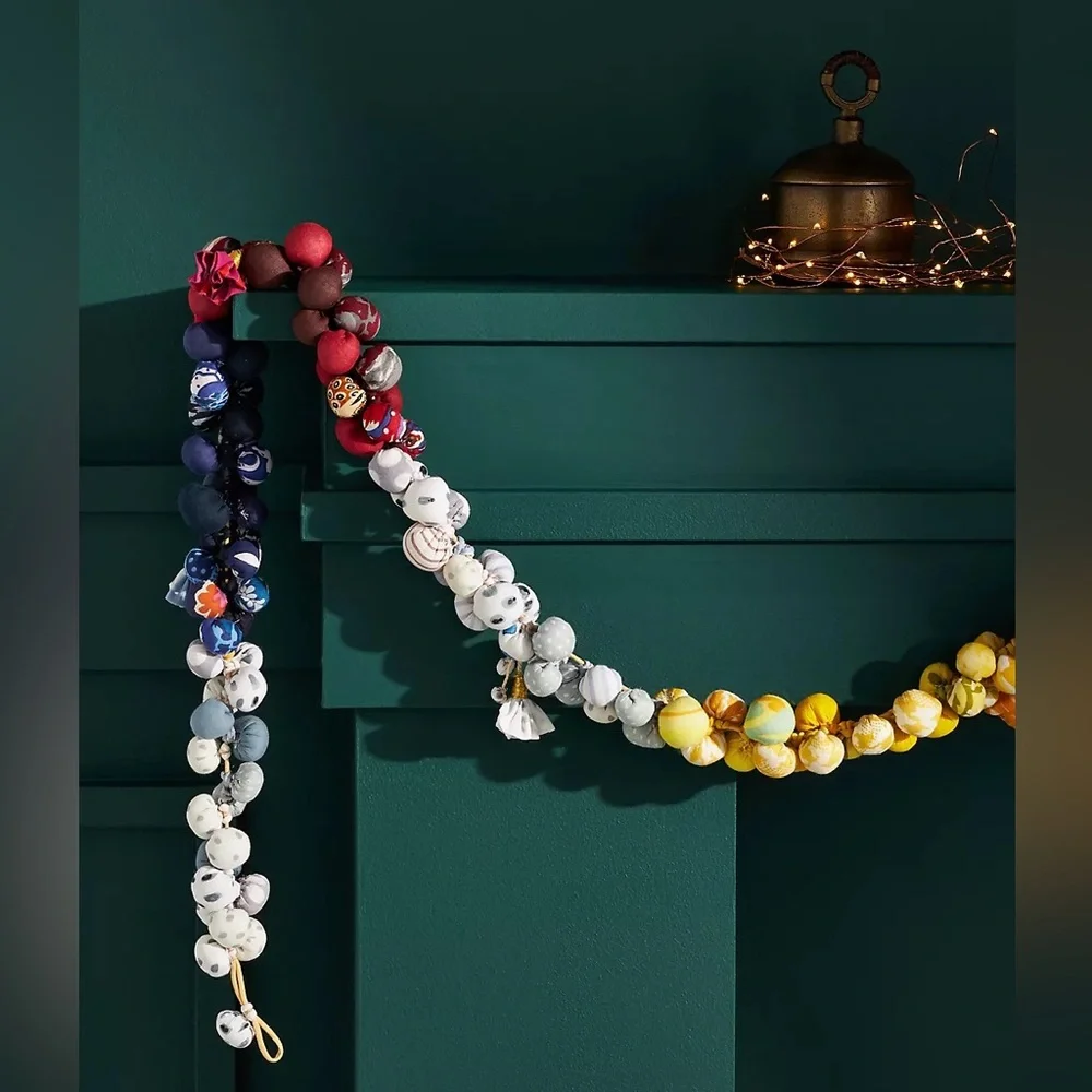 New! Bauble Upcycled Garland